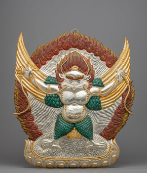 Handmade Garuda Deity Statue