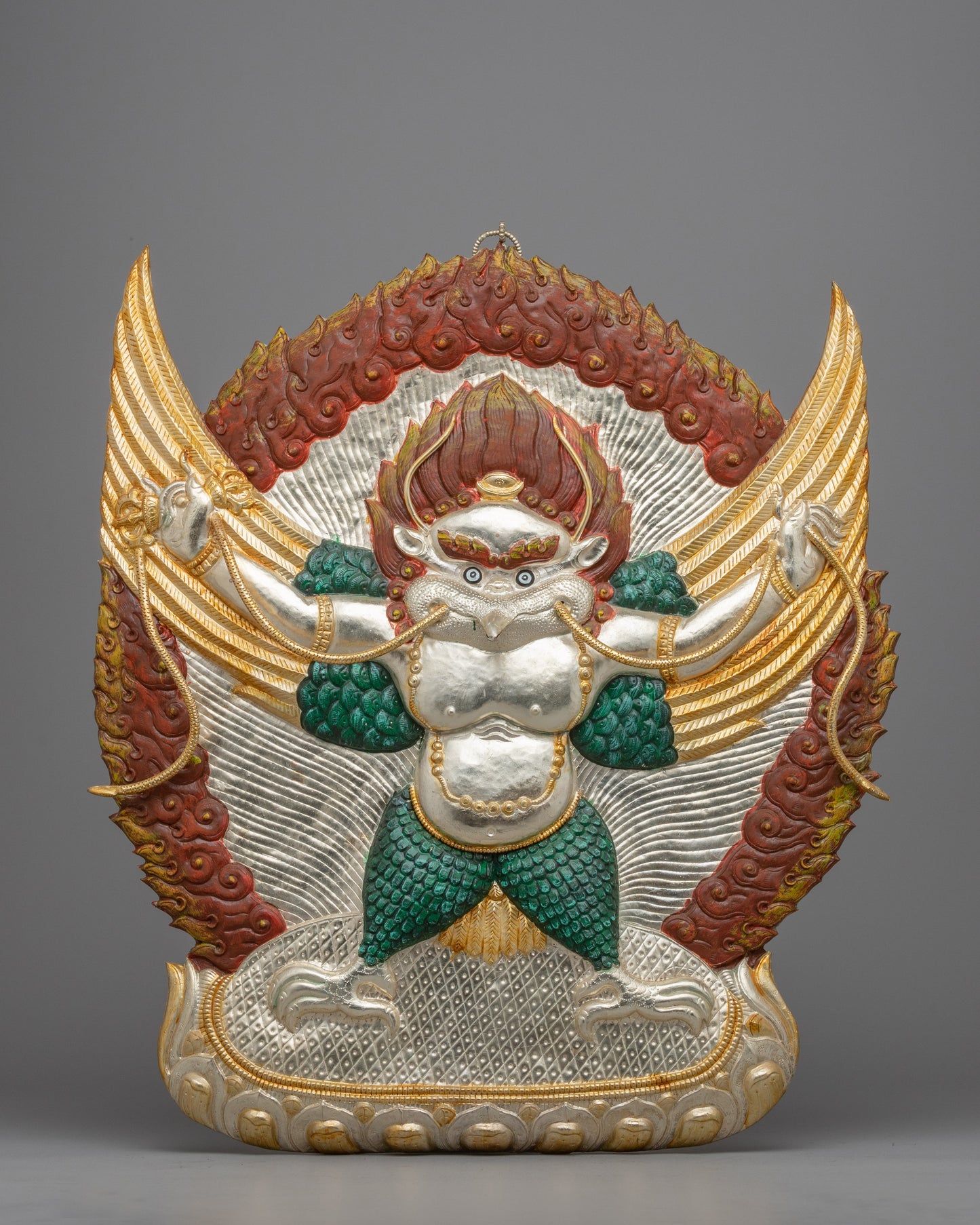 Handmade Garuda Deity Statue