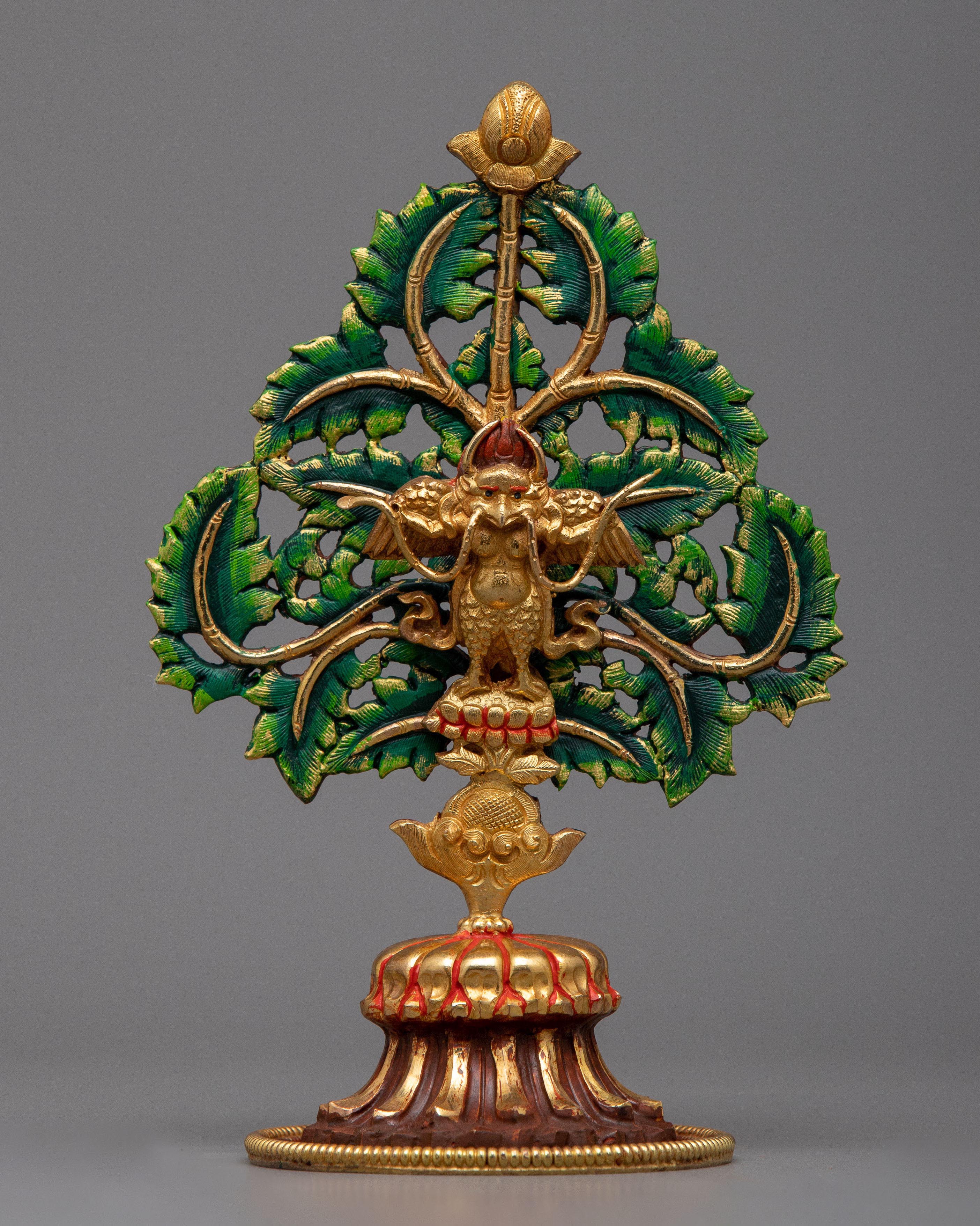 Garuda Statue on Tree Stand