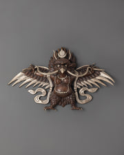 Oxidized Copper Garuda Wall Hanging | Handcrafted Tibetan Wall Art
