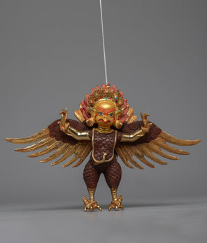 Garuda Wall Hanging | Handmade Mythical Decor