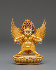 Tibetan Garuda Sculpture | Protector Deity