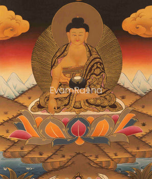 Shakyamuni Buddha Thangka