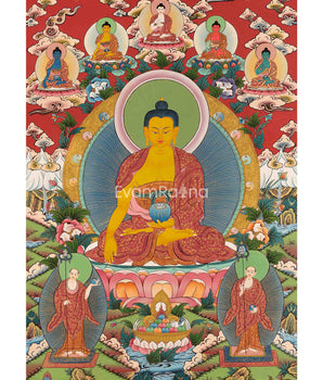 Gautama Buddha Thangka