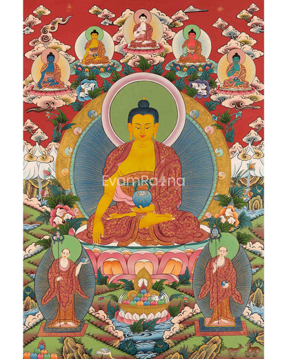 Gautama Buddha Thangka