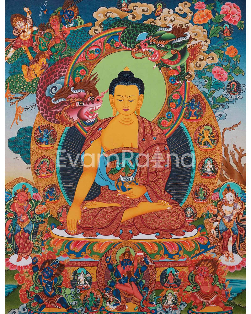 Gautama Buddha Thangka