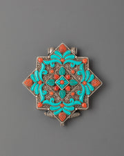 Authentic Tibetan Ghau Box Locket | Buddhist Relic Pendant for Devotion