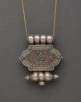 buddhist silver Ghau box locket
