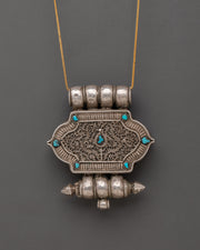 buddhist silver Ghau box locket