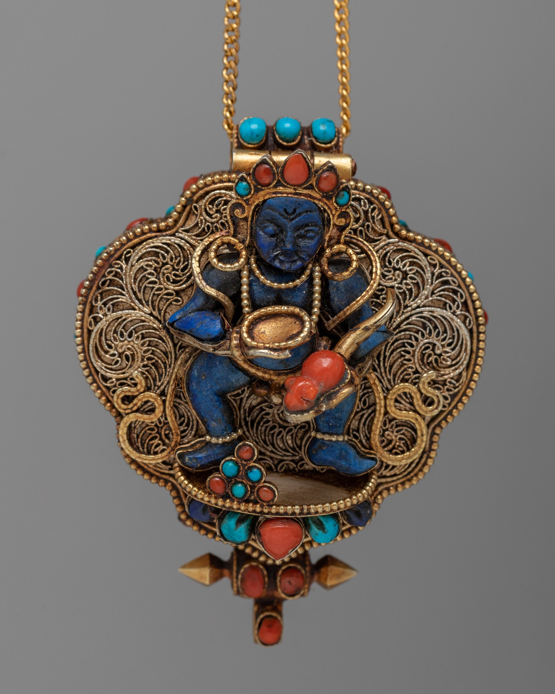 Deity Crafted Prayer Ghau Box Locket