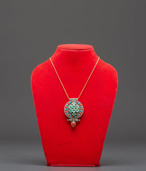 Tibetan Ghau Box Amulet | Protection and Prosperity Jewelry