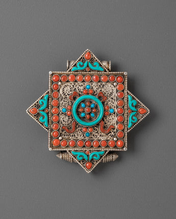Flower Ghau Locket