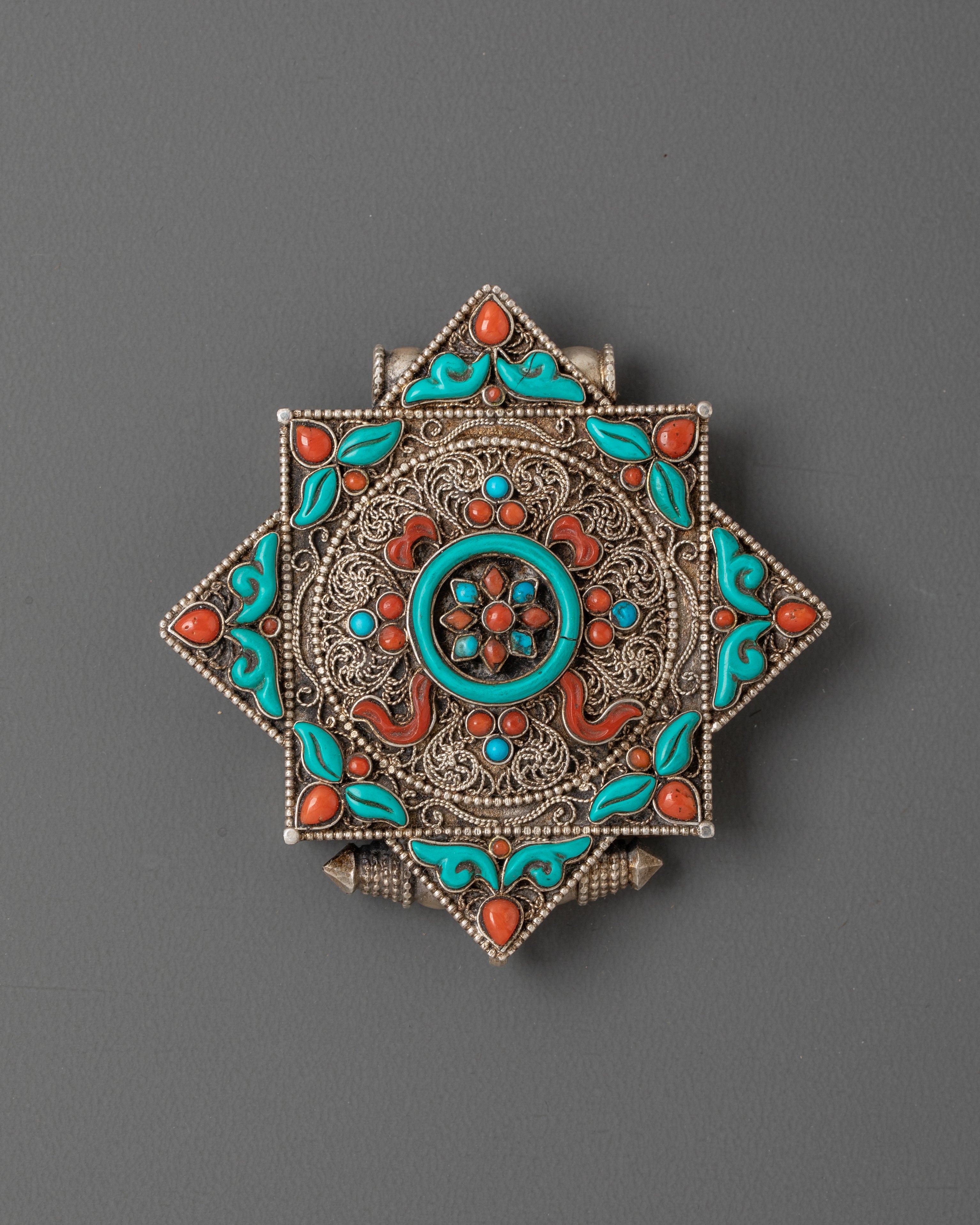 Tibetan Buddhist Ghau Box Locket