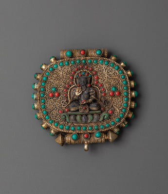 Sacred Tibetan Ghau Box Locket