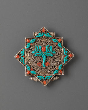 Sacred Lotus Ghau Box Star Design