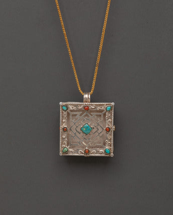 Ghau Box Locket Meditation Jewelry