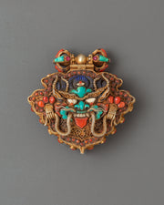 Handmade Chhepu Ghau Box Pendant