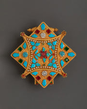 Sacred Buddhist Amulet Ghau Box