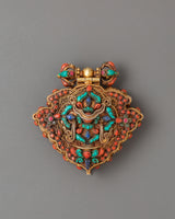 Spiritual Tibetan Ghau Box Locket