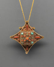 Traditional Ghau Box Locket Pendant