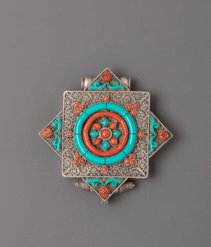 Mandala Ghau Box Locket