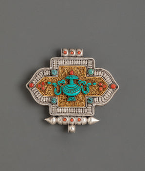 Handcrafted Tibetan Buddhist Ghau Box Locket