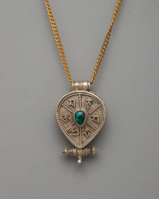 Ghau Box Mantra Locket