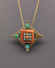 Tibetan Ghau Box Locket for Accessory