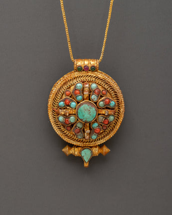 tibetan-prayer-box-ghau-pendant