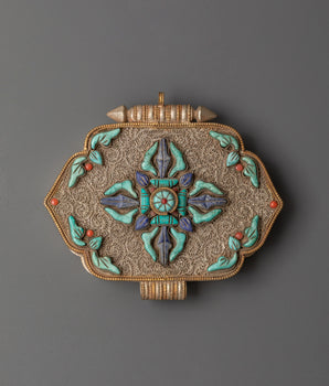 Buddhist Amulet Box Locket