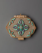 Buddhist Amulet Box Locket