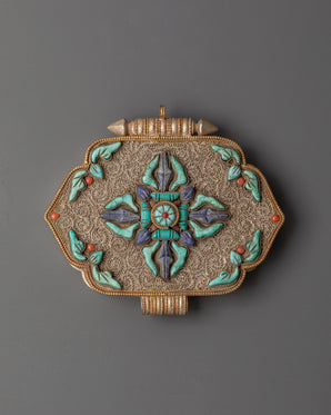 Buddhist Amulet Box Locket