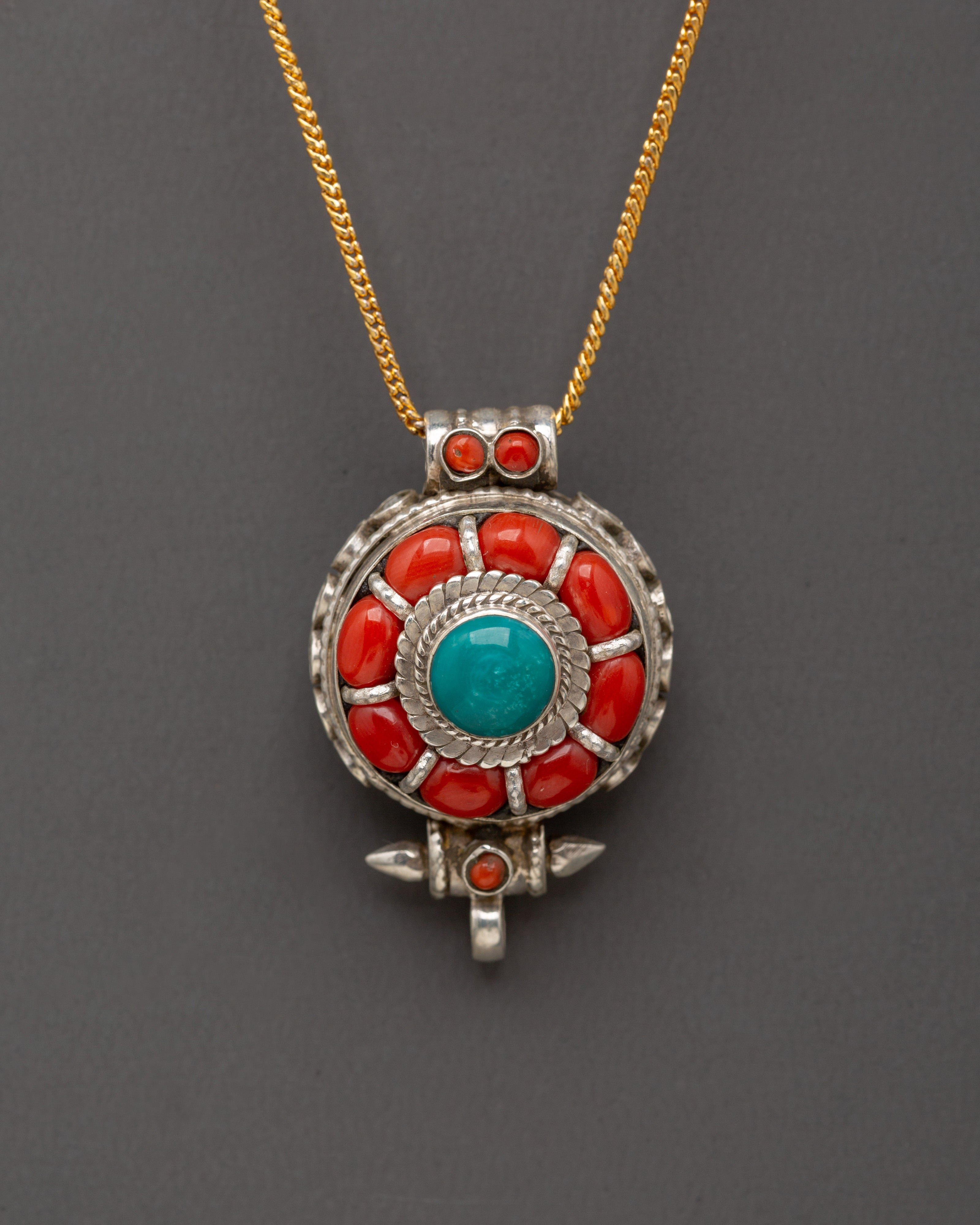 Tribal Prayer Box Locket