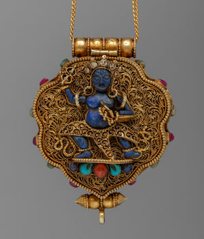 Silver Ghau Box Locket 