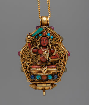Manjushree Silver Locket