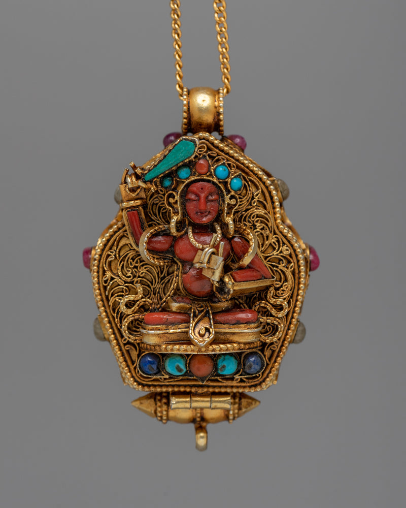 Manjushree Silver Locket