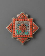 Endless Knot Ghau Box Locket