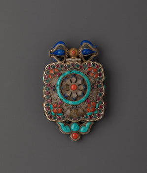 Tibetan Ghau locket charm