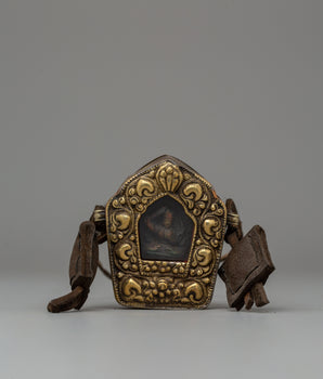 Wisdom Deity Manjushri Ghau Box Locket