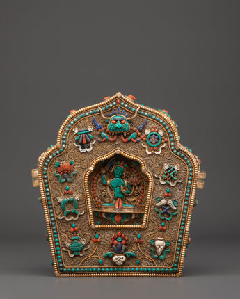 Ghau Box With Manjushri | 