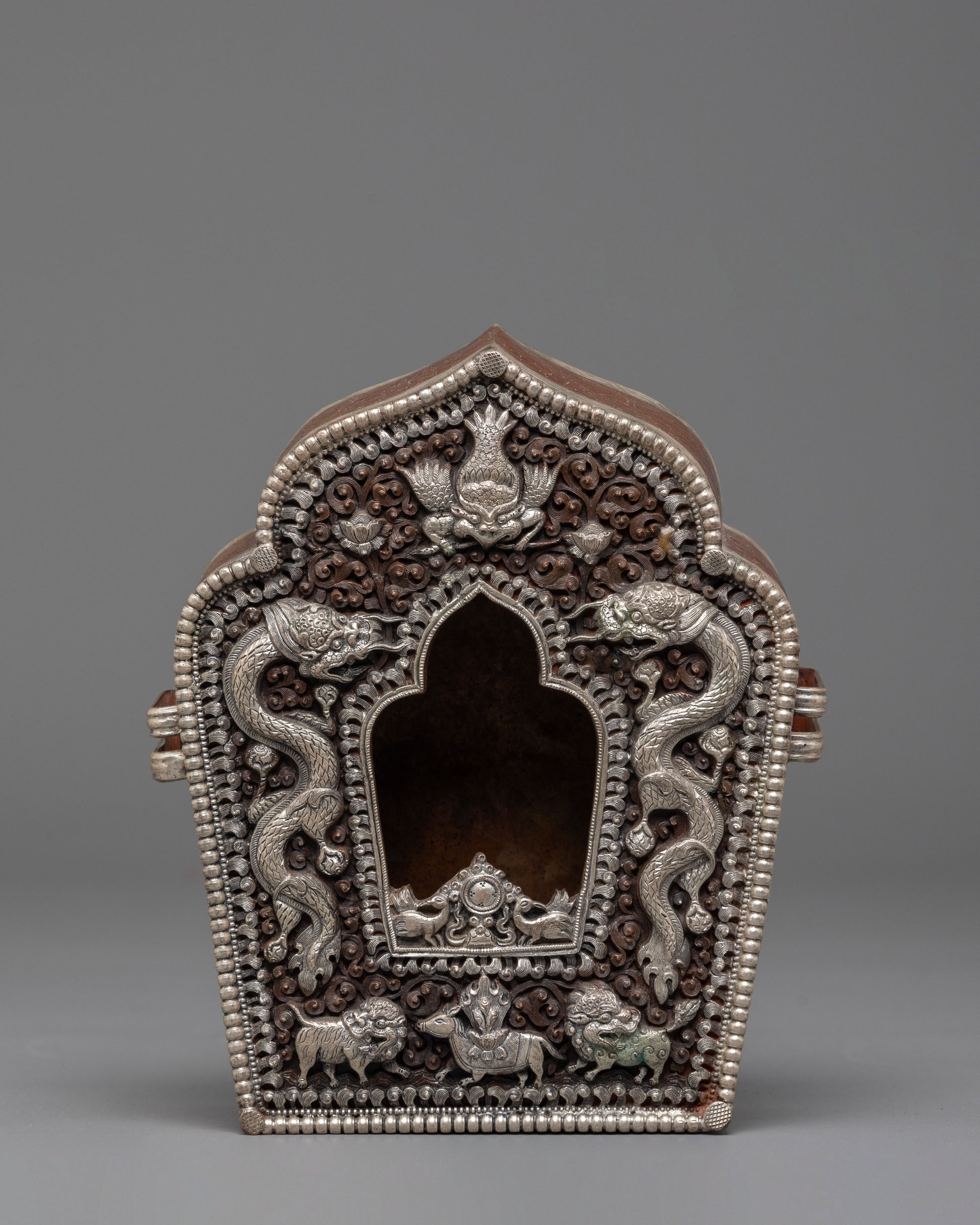 Oxidized Copper Ghau Box