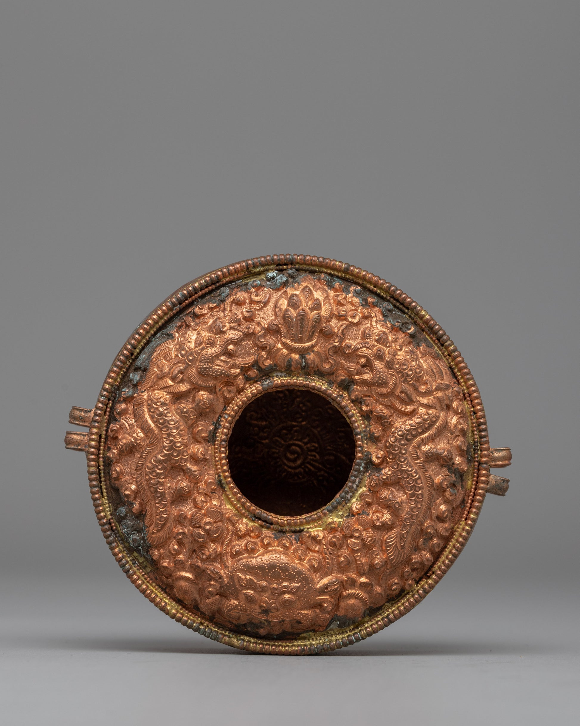 Handcrafted Precious Copper Ghau Box