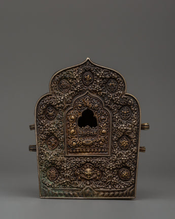 Handcrafted Tibetan Ghau Prayer Box