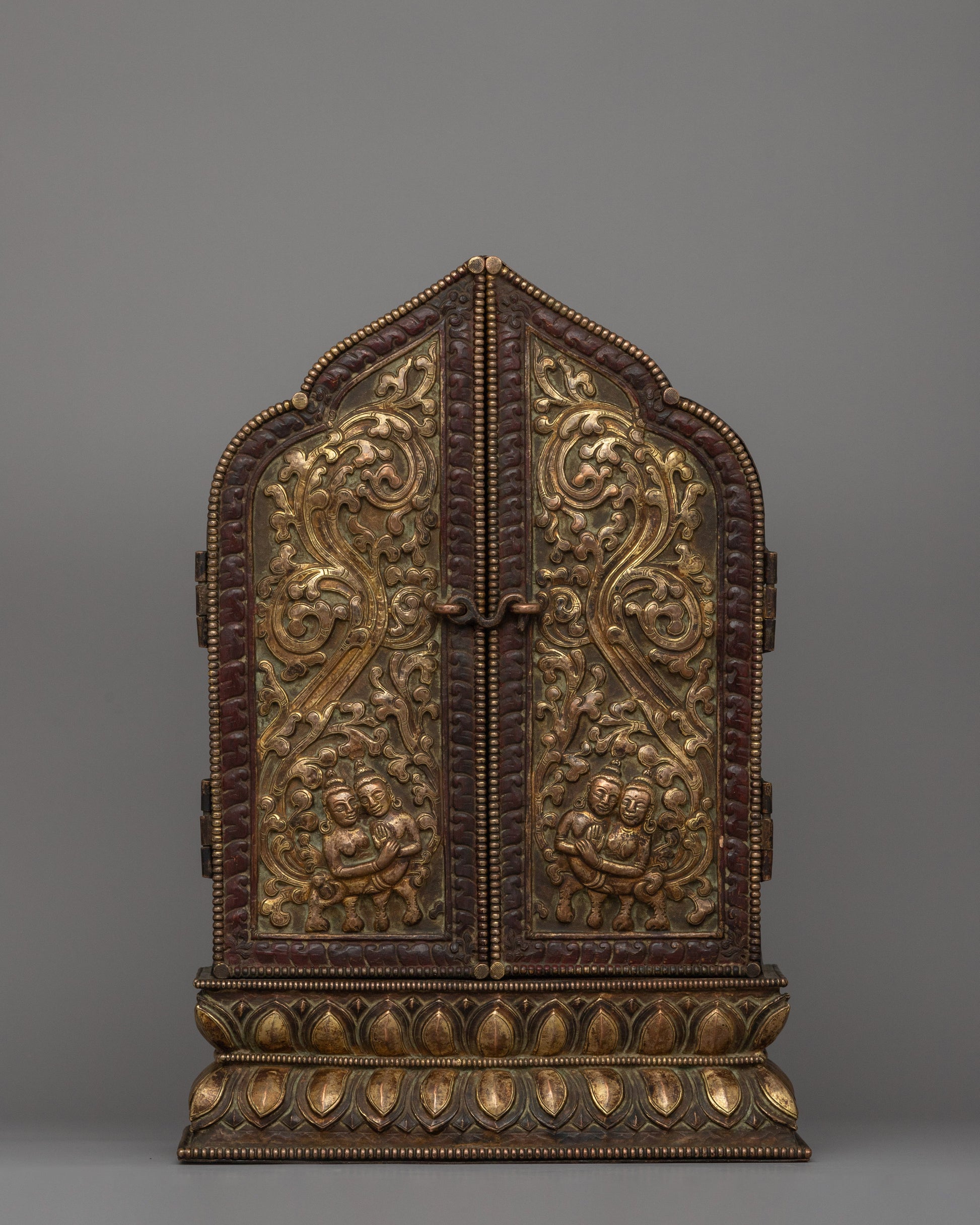 Gold Plated Foldable Ghau Box