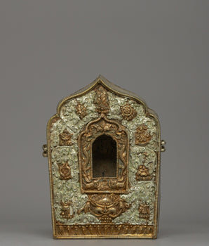 Electro Plated Gold and Silver Ghau Box