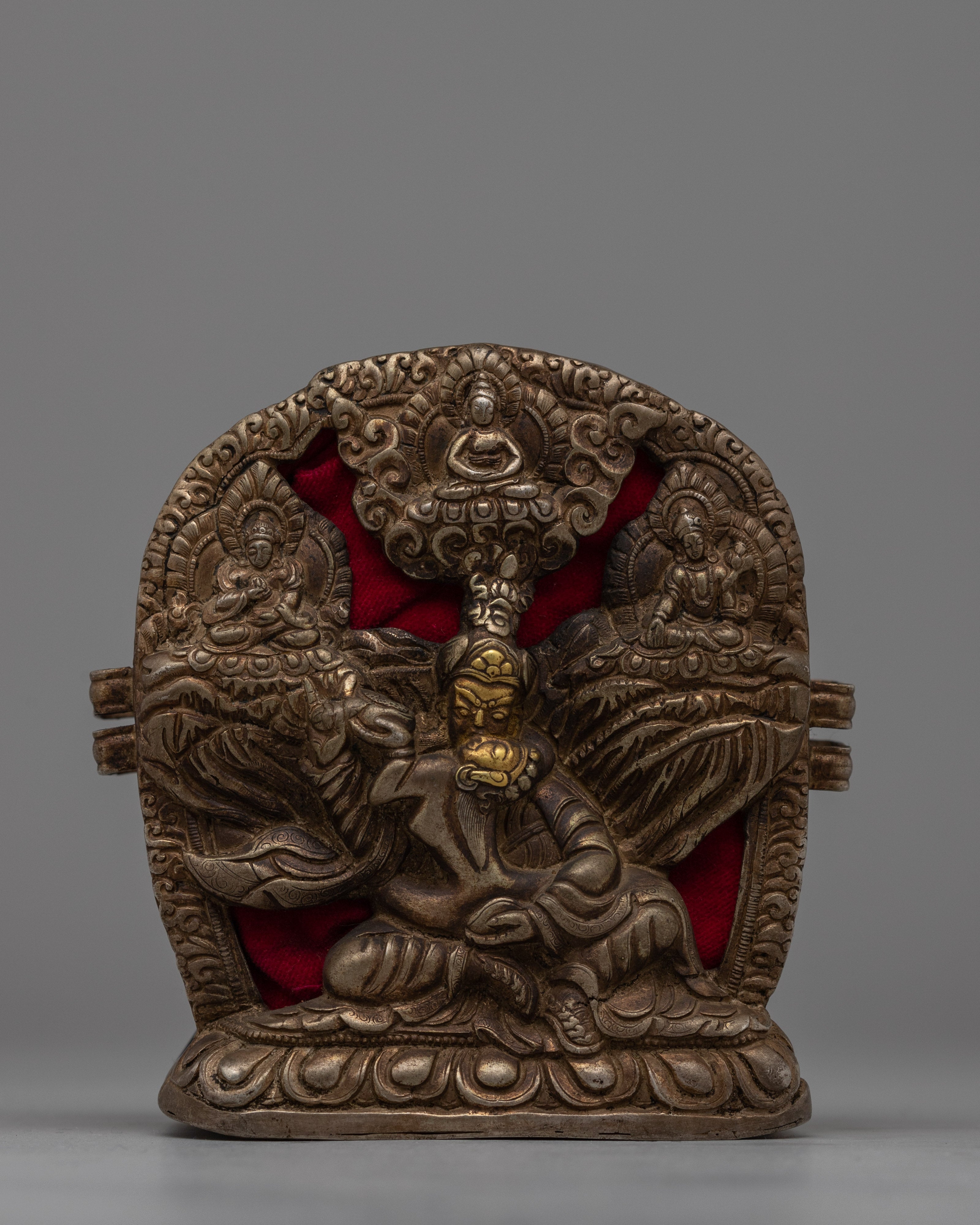 Exquisite Tibetan Ghau Box