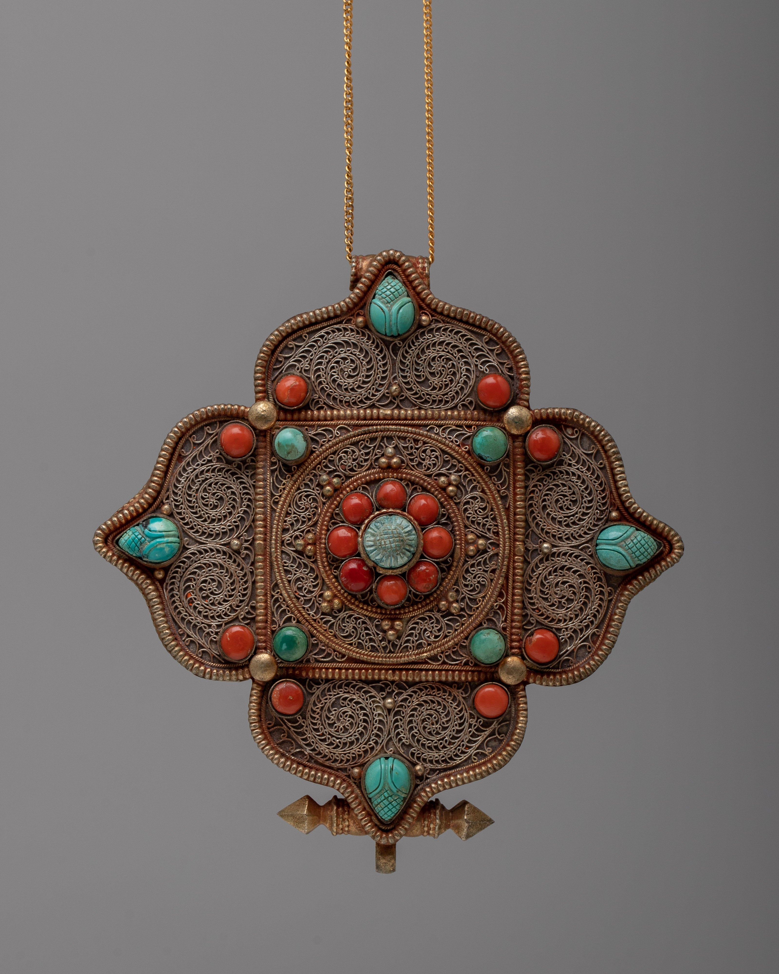 Fine Quality Tibetan Ghau Box