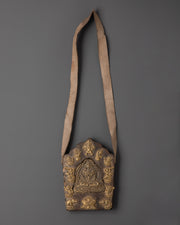 Tibetan wood ghau box
