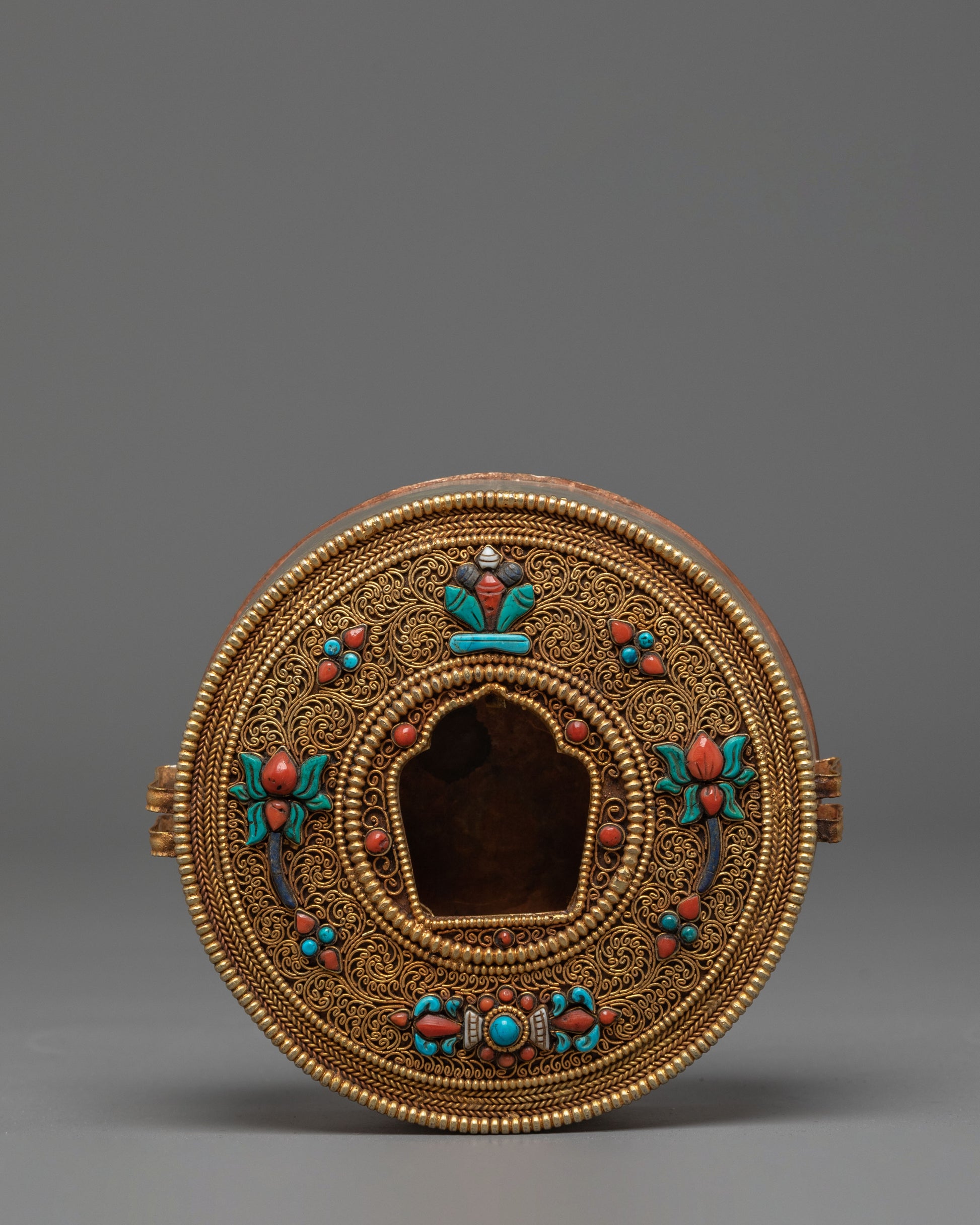 Handmade Gold Plated Ghau Box