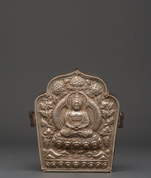 Sacred Tibetan Silver Ghau Box